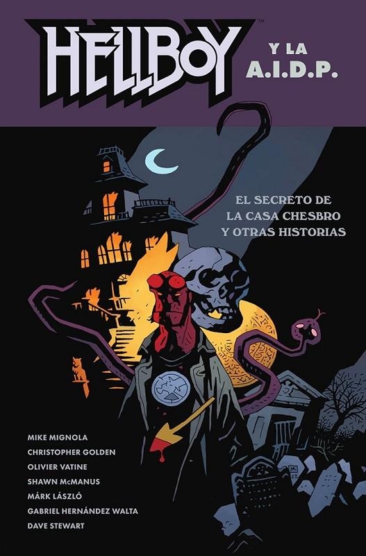 HELLBOY 29.  HELLBOY Y LA AIDP. EL SECRETO DE LA C | 9788467962765 | MIKE MIGNOLA - CHRISTOPHER GOLDEN - OLIVIER VATINE - SHAWN MCMANUS - MÁRK LÁSZLO - GABRIEL HERNÁNDEZ | Tienda de Cómics, Manga, Magic y Pokémon en Torrejón de Ardoz