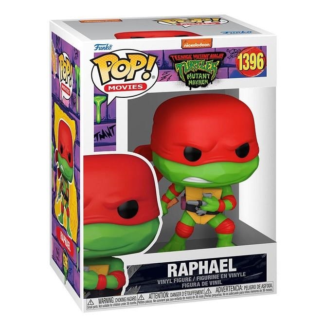 Tortugas Ninja Funko POP! Movies Vinyl Figura Raphael 1396 | 8896987233744 | Tienda de Cómics, Manga, Magic y Pokémon en Torrejón de Ardoz