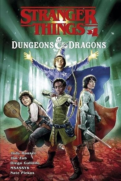 STRANGER THINGS Y DUNGEONS & DRAGONS | 9788467947014 | JODY HOUSER - JIM ZUB - DIEGO GALINDO - MSASSYK | Tienda de Cómics, Manga, Magic y Pokémon en Torrejón de Ardoz