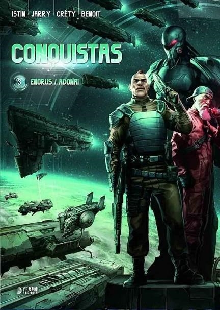 CONQUISTAS 03: ENORUS/ADONAI | 9788418776700 | NICOLAS JARRY - STÉPHANE CRÉTY - JEAN-LUC ISTIN - LOUIS - BERTRAND BENOÎT | Tienda de Cómics, Manga, Magic y Pokémon en Torrejón de Ardoz