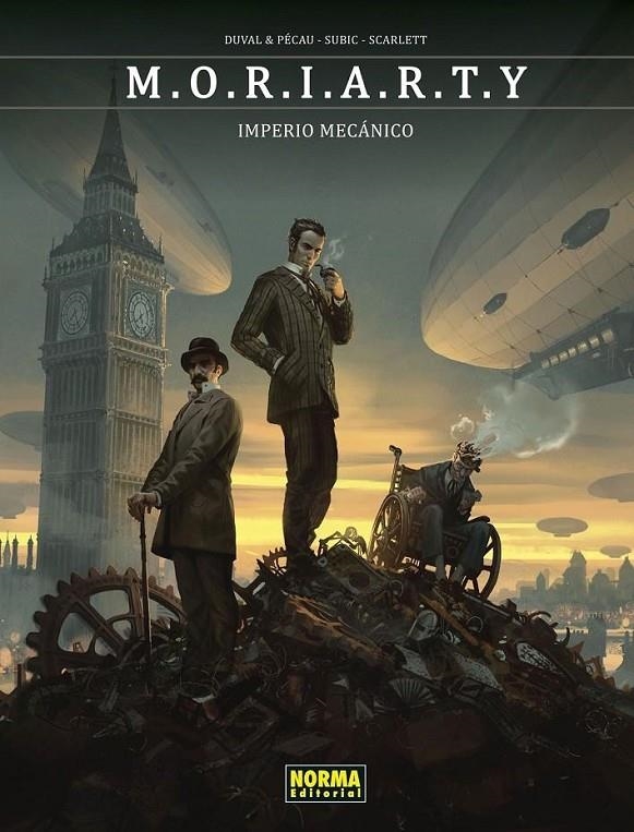 MORIARTY EDICIÓN INTEGRAL # 01 IMPERIO MECÁNICO | 9788467951646 | JEAN-PIERRE PÉCAU - STEVAN SUBIC - FRED DUVAL | Tienda de Cómics, Manga, Magic y Pokémon en Torrejón de Ardoz