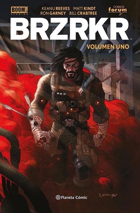 BRZRKR TOMO Nº 01/03 | 9788411404471 | KEANU REEVES - MATT KINDT - RON GARNEY | Tienda de Cómics, Manga, Magic y Pokémon en Torrejón de Ardoz