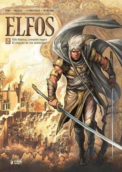 ELFOS 02. ELFO BLANCO, CORAZON NEGRO / EL ELEGIDO DE LOS SEMIELFOS | 9788416428601 | ÉRIC CORBEYRAN - JEAN-PAUL BORDIER - OLIVIER PERU - STÉPHANE BILEAU | Tienda de Cómics, Manga, Magic y Pokémon en Torrejón de Ardoz