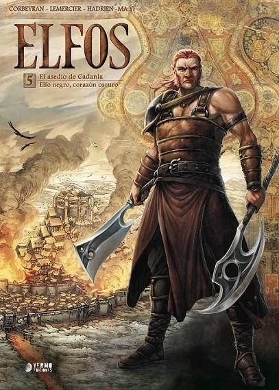 ELFOS 05. EL ASEDIO DE CADANLA / ELFO NEGRO, CORAZÓN OSCURO | 9788416428953 | ERIC CORBEYRAN - GWENDAL LEMERCIER - MARC HADRIEN - MA YI - OLIVIER HEBAN | Tienda de Cómics, Manga, Magic y Pokémon en Torrejón de Ardoz