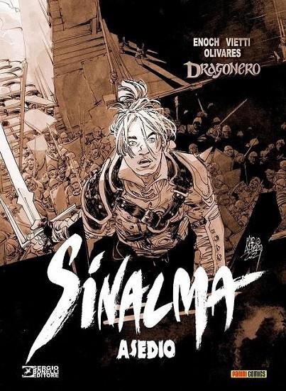 DRAGONERO SINALMA 07. ASEDIO | 9788411503242 | STEFANO VIETTI - PAOLO FRANCESCUTTO - GIANCARLO OLIVARES- LUCA ENOCH | Tienda de Cómics, Manga, Magic y Pokémon en Torrejón de Ardoz