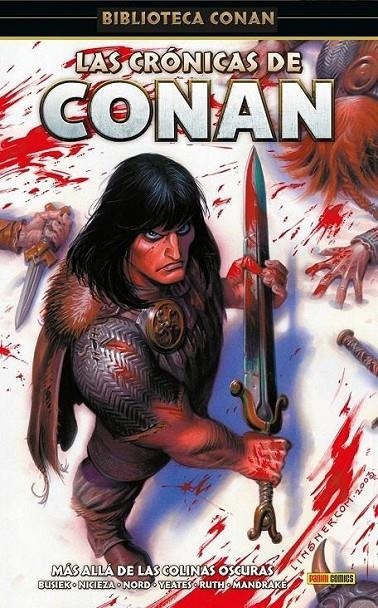 BIBLIOTECA CONAN : LAS CRONICAS DE CONAN 01 BAJÓ DE LOS CERROS SOMBRÍOS | 9788411503297 | KURT BUSIEK - CARY NORD - FABIAN NICIEZA | Tienda de Cómics, Manga, Magic y Pokémon en Torrejón de Ardoz