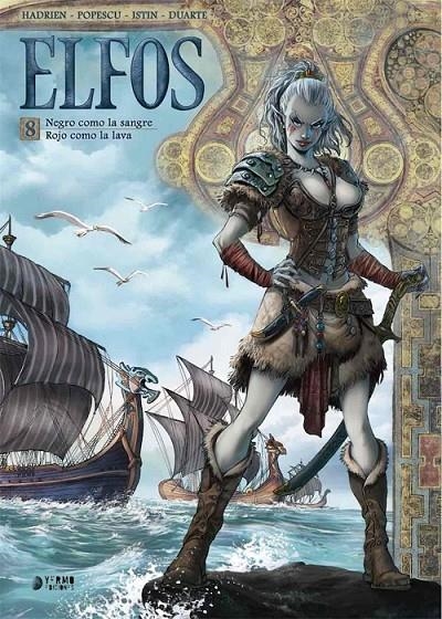 ELFOS 08. NEGRO COMO LA SANGRE / ROJO COMO LA LAVA | 9788417085773 | KYKO DUARTE – MARC HADRIEN – ISTIN - POPESCU | Tienda de Cómics, Manga, Magic y Pokémon en Torrejón de Ardoz