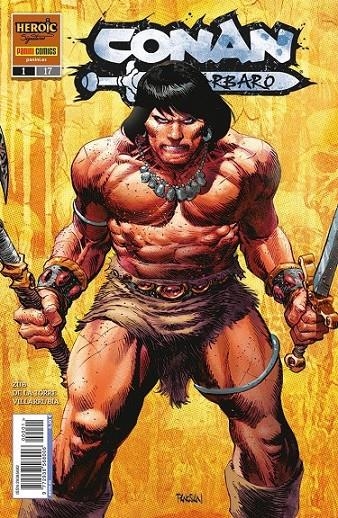 CONAN EL BARBARO 1 #17  Nueva etapa 2024 | 977293856800600001 | JIM ZUB - ROBERTO DE LA TORRE | Tienda de Cómics, Manga, Magic y Pokémon en Torrejón de Ardoz