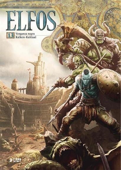 ELFOS 13. VENGANZA NEGRA / RAIKEN-KAHLAAL | 9788418776113 | SCOTCH ARLESTON - DIMAT - STEFANIA AQUARO - NICOLAS JARRY - GIOVANNI LORUSSO - J. NANJAN | Tienda de Cómics, Manga, Magic y Pokémon en Torrejón de Ardoz