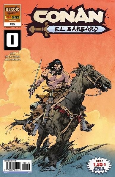 CONAN EL BARBARO 0 #16 Nueva etapa 2024  GRAPA | 977000554900200016 | JIM ZUB - ROBERTO DE LA TORRE | Tienda de Cómics, Manga, Magic y Pokémon en Torrejón de Ardoz