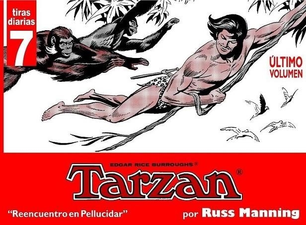 TARZAN - TIRAS DIARIAS 7 | 9789898355478 | EDGAR RICE BURROUGHS - RUSS MANNING | Tienda de Cómics, Manga, Magic y Pokémon en Torrejón de Ardoz