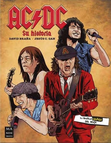 AC/DC - LA NOVELA GRAFICA | 9788418703768 | DAVID BRAÑA - JEÚS C. GAN | Tienda de Cómics, Manga, Magic y Pokémon en Torrejón de Ardoz