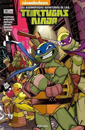 LAS ASOMBROSAS AVENTURAS DE LAS TORTUGAS NINJA N?M | 9788419972682 | ALEB GOELLNER - MATTHEW K. MANNING - CHAD THOMAS - JAMAL PEPPERS | Tienda de Cómics, Manga, Magic y Pokémon en Torrejón de Ardoz