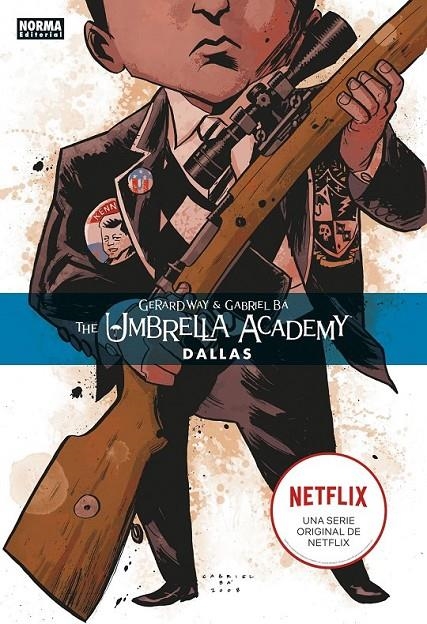 THE UMBRELLA ACADEMY CARTONÉ # 02 DALLAS | 9788467934236 | Gerard Way - Gabriel Bá | Tienda de Cómics, Manga, Magic y Pokémon en Torrejón de Ardoz