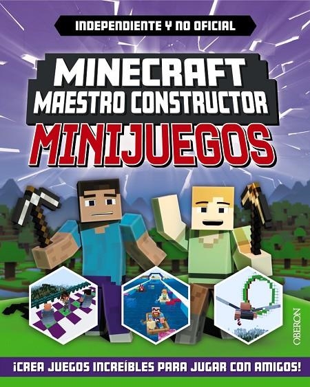 MINECRAFT MAESTRO CONSTRUCTOR - MINIJUEGOS | 9788441545823 | Tienda de Cómics, Manga, Magic y Pokémon en Torrejón de Ardoz