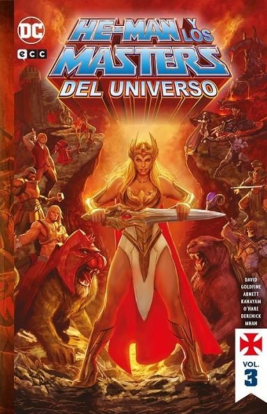 HE-MAN Y LOS MASTERS DEL UNIVERSO VOL. 3 DE 6 | 9788419678010 | DAN ABNETT - LLOYD GOLDFINE - MICHAEL S. O'HARE - POP MHAN - RAFAEL KAYANAN - ROB DAVID | Tienda de Cómics, Manga, Magic y Pokémon en Torrejón de Ardoz