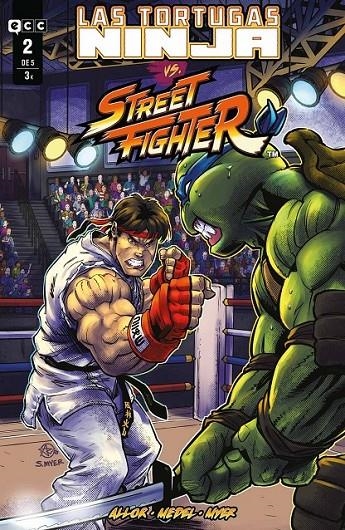 LAS TORTUGAS NINJA VS. STREET FIGHTER N?M. 2 DE 5 | 9788419920997 | ARIEL MEDEL - PAUL ALLOR | Tienda de Cómics, Manga, Magic y Pokémon en Torrejón de Ardoz