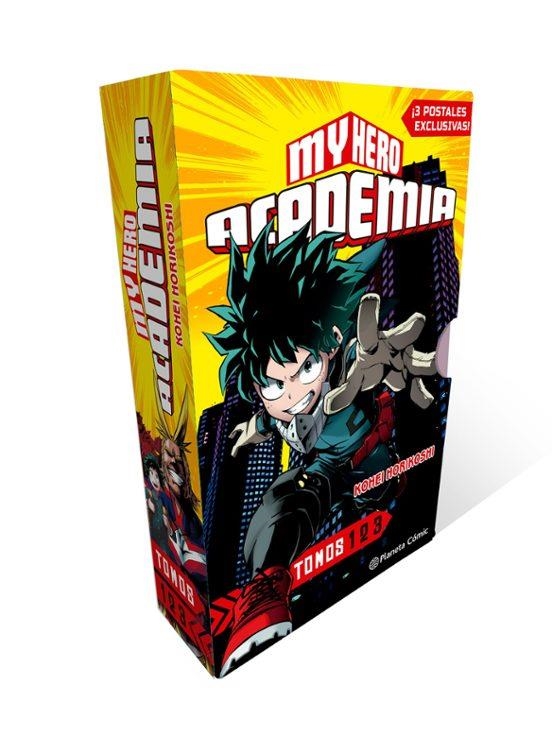 SHONEN STARTER SET MY HERO ACADEMIA Nº 1+2+3 | 9788411610308 | Kohei Horikoshi | Tienda de Cómics, Manga, Magic y Pokémon en Torrejón de Ardoz