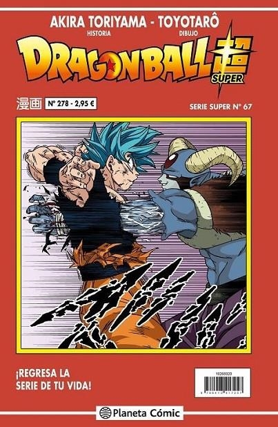 DRAGON BALL # 278 SERIE ROJA SUPER 67 | 9788413417363 | AKIRA TORIYAMA - TOYOTARO | Tienda de Cómics, Manga, Magic y Pokémon en Torrejón de Ardoz