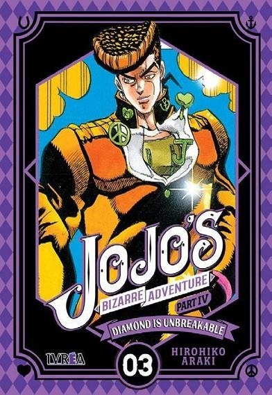 JOJO'S BIZARRE ADVENTURE PARTE 4: DIAMOND IS UNBREAKABLE 03 | 9788417699932 | HIROHIKO ARAKI | Tienda de Cómics, Manga, Magic y Pokémon en Torrejón de Ardoz