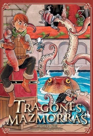 TRAGONES Y MAZMORRAS 3 | 9788416960477 | RYOKO KUI | Tienda de Cómics, Manga, Magic y Pokémon en Torrejón de Ardoz