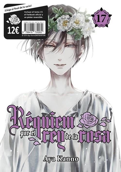 REQUIEM POR EL REY DE LA ROSA # 17  INCLUYE POSTER Y FANBOOK | 9788418739262 | AYA KANNO | Tienda de Cómics, Manga, Magic y Pokémon en Torrejón de Ardoz