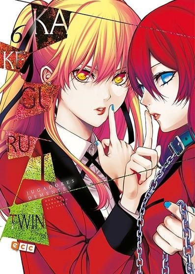 KAKEGURUI TWIN: JUGADORES DEMENTES N?M. 06 (SEGUND | 9788419972781 | Tienda de Cómics, Manga, Magic y Pokémon en Torrejón de Ardoz