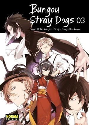 BUNGOU STRAY DOGS 03 | 9788467927665 | KAFKA ASAGIRI - SANGO HARUKAWA | Tienda de Cómics, Manga, Magic y Pokémon en Torrejón de Ardoz