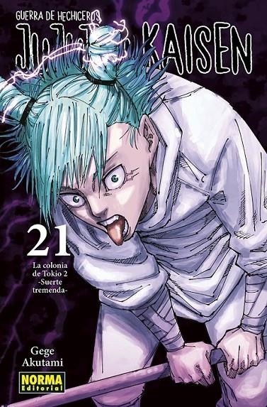 JUJUTSU KAISEN 21 | 9788467961720 | GEGE AKUTAMI | Tienda de Cómics, Manga, Magic y Pokémon en Torrejón de Ardoz