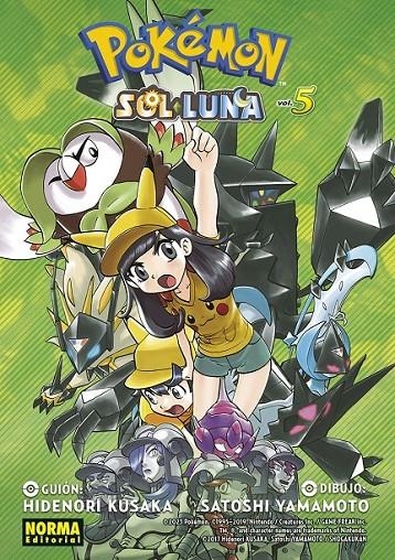 POKEMON SOL Y LUNA 05 | 9788467961980 | HIDENORI KUSAKA - SATOSHI YAMAMOTO | Tienda de Cómics, Manga, Magic y Pokémon en Torrejón de Ardoz