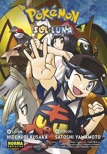 POKEMON SOL Y LUNA 01 (NUEVO PVP) | 9788467965056 | HIDENORI KUSAKA - SATOSHI YAMAMOTO | Tienda de Cómics, Manga, Magic y Pokémon en Torrejón de Ardoz