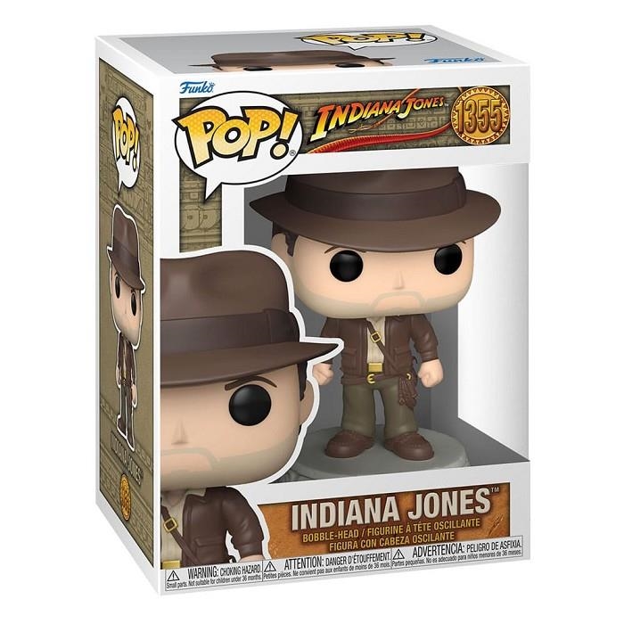 Indiana Jones with jacket Figura Funko POP 1355 | 889698592598 | Tienda de Cómics, Manga, Magic y Pokémon en Torrejón de Ardoz