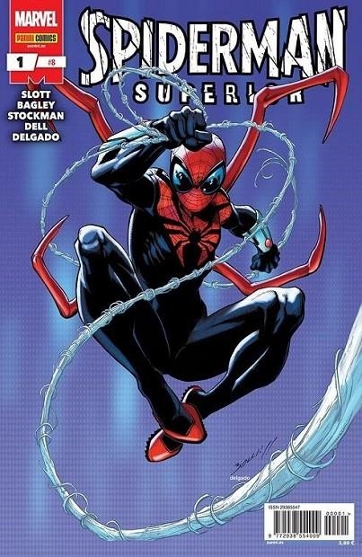 SPIDERMAN SUPERIOR 01 #8 | 977293855400900001 | DAN SLOTT - MARK BAGLEY | Tienda de Cómics, Manga, Magic y Pokémon en Torrejón de Ardoz