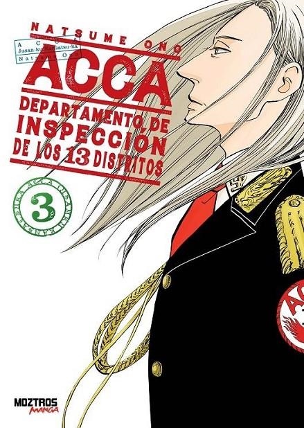 ACCA DEPARTAMENTO DE INSPECCIÓN DE LOS 13 DISTRITO 03 | 9788419903488 | NATSUME ONO | Tienda de Cómics, Manga, Magic y Pokémon en Torrejón de Ardoz