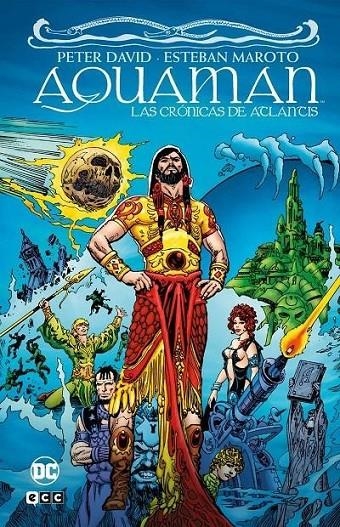 AQUAMAN: LAS CRONICAS DE ATLANTIS (GRANDES NOVELAS | 9788410134041 | ESTEBAN MAROTO - PETER DAVID | Tienda de Cómics, Manga, Magic y Pokémon en Torrejón de Ardoz