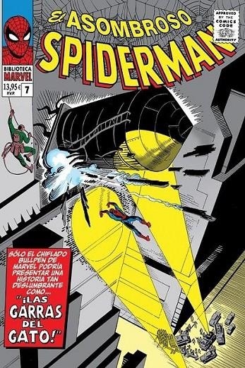 BIBLIOTECA MARVEL EL ASOMBROSO SPIDERMAN # 07 DE 1965 A 1966 | 9788410511057 | STAN LEE - STEVE DITKO | Tienda de Cómics, Manga, Magic y Pokémon en Torrejón de Ardoz