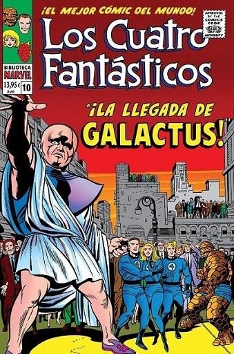 BIBLIOTECA MARVEL LOS 4 FANTÁSTICOS # 10 DE 1966 | 9788410511040 | STAN LEE - JACK KIRBY | Tienda de Cómics, Manga, Magic y Pokémon en Torrejón de Ardoz