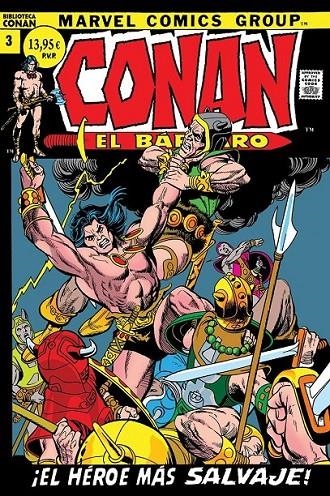 BIBLIOTECA CONAN. CONAN EL BARBARO 03 | 9788410511071 | ROY THOMAS - BARRY WINDSOR SMITH - MICHAEL MOORCOCK | Tienda de Cómics, Manga, Magic y Pokémon en Torrejón de Ardoz