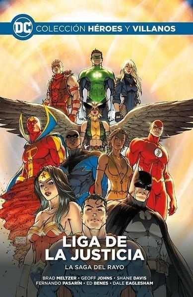 COLECCION HEROES Y VILLANOS VOL. 56: LIGA DE LA JU | 9788419263421 | BRAD MELTZER - DALE EAGLESHAM - ED BENES - FERNANDO PASARÍN - GEOFF JOHNS | Tienda de Cómics, Manga, Magic y Pokémon en Torrejón de Ardoz