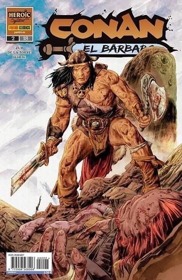 CONAN EL BARBARO 02 #18 Nueva etapa | 977293856800600002 | JIM ZUB - ROBERTO DE LA TORRE | Tienda de Cómics, Manga, Magic y Pokémon en Torrejón de Ardoz