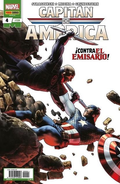 CAPITÁN AMERICA 04 #159 Etapa  J. MICHAEL STRACZYNSKI | 977293851900800004 | LAN MEDINA - J. MICHAEL STRACZYNSKI | Tienda de Cómics, Manga, Magic y Pokémon en Torrejón de Ardoz