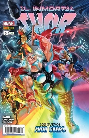 EL INMORTAL THOR 05 #148 | 977293848900400005 | MARTÍN CÓCCOLO - AL EWING | Tienda de Cómics, Manga, Magic y Pokémon en Torrejón de Ardoz