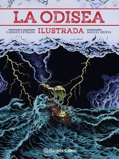 LA ODISEA ILUSTRADA | 9788413411491 | HOMERO - MIGUEL BRIEVA | Tienda de Cómics, Manga, Magic y Pokémon en Torrejón de Ardoz