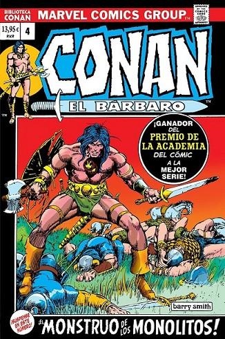 BIBLIOTECA CONAN. CONAN EL BARBARO 04 | 9788410511347 | ROY THOMAS - BARRY WINDSOR SMITH - GIL KANE | Tienda de Cómics, Manga, Magic y Pokémon en Torrejón de Ardoz