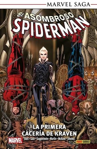 MARVEL SAGA TPB. EL ASOMBROSO SPIDERMAN 16 LA PRIMERA CACERÍA DE KRAVEN | 9788410511569 | MARC GUGGENHEIM - MIKE MCKONE - DAN SLOTT - MARCOS MARTÍN - BOB GALE - PHIL JIMENEZ | Tienda de Cómics, Manga, Magic y Pokémon en Torrejón de Ardoz