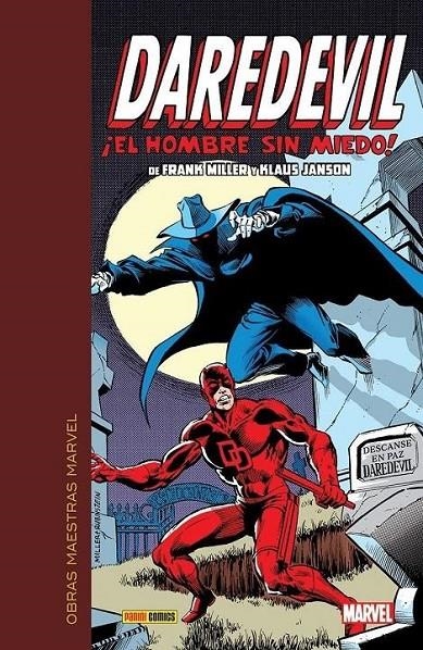 OBRAS MAESTRAS MARVEL. DAREDEVIL DE FRANK MILLER 01 | 9788410510944 | BILL MANTLO - FRANK MILLER - CARMINE INFANTINO - GENE COLAN - GIL KANE- JIM SHOOTER, ROGER MCKENZIE | Tienda de Cómics, Manga, Magic y Pokémon en Torrejón de Ardoz