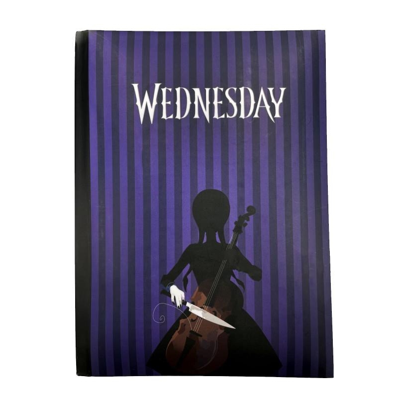 LIBRETA CON LUZ CLASSIC WEDNESDAY | 8435450259623 | Tienda de Cómics, Manga, Magic y Pokémon en Torrejón de Ardoz