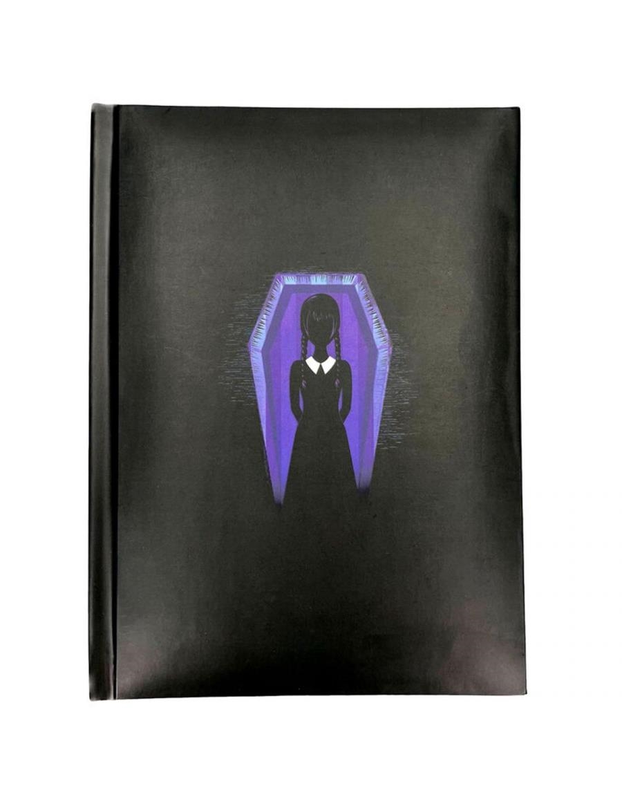 LIBRETA CON LUZ DARK SIDE WEDNESDAY | 8435450259630 | Tienda de Cómics, Manga, Magic y Pokémon en Torrejón de Ardoz