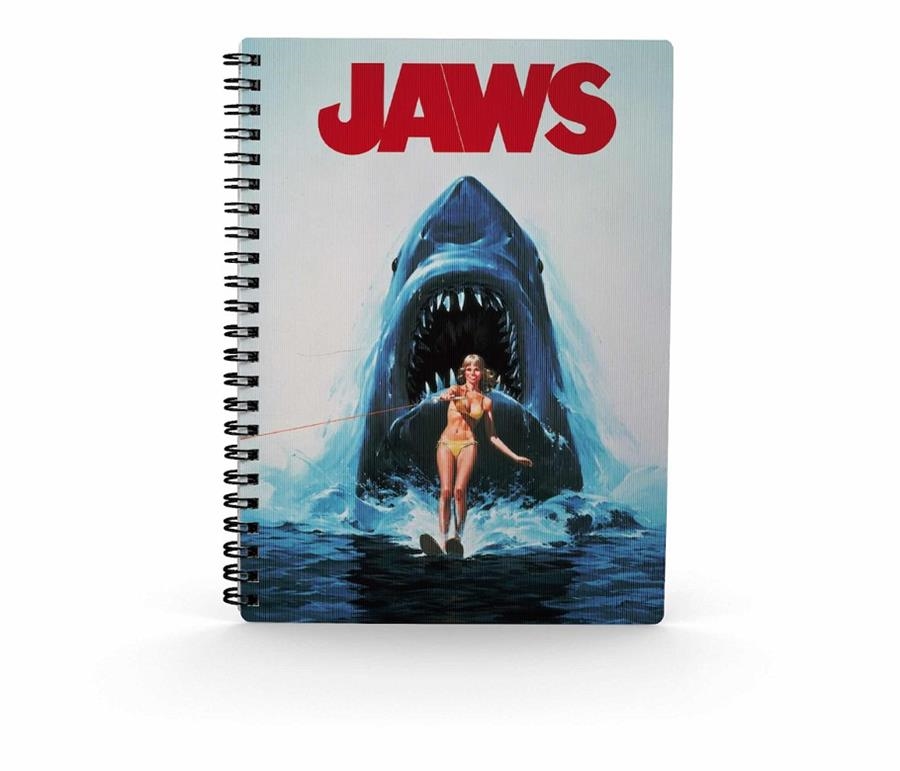 LIBRETA EFECTO 3D JAWS | 8435450251788 | Tienda de Cómics, Manga, Magic y Pokémon en Torrejón de Ardoz