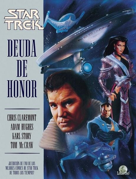 STAR TREK. DEUDA DE HONOR | 9788412649048 | ADAM HUGHES - CHRIS CLAREMONT | Tienda de Cómics, Manga, Magic y Pokémon en Torrejón de Ardoz